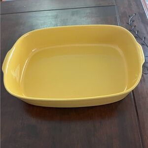 Yellow Ceramic Baking Dish - Classic Oven to Table Serveware